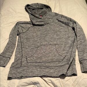 Gray Hooded Sweatshirt